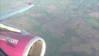 Wizzair Airbus A320232  London Luton to Vilnius Full Flight [upl. by Fabron784]