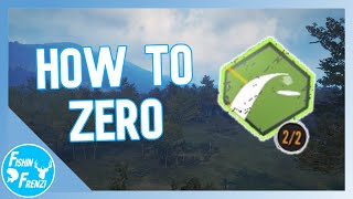 How To Zero Your Guns  theHunter  Call of the Wild [upl. by Halonna]