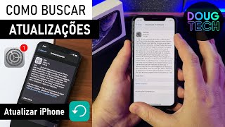 Como ATUALIZAR o iOS do iPhone [upl. by Annahsal687]