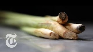 Preparing Lemon Grass  Cooking With Melissa Clark  The New York Times [upl. by Grearson]