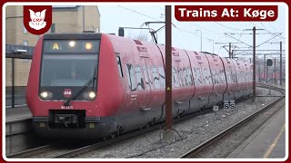 Trains At Køge 101124 [upl. by Komarek536]