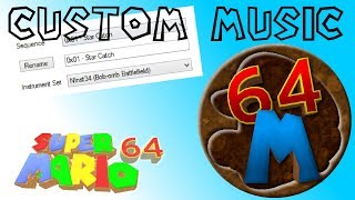 How to Import Songs in Super Mario 64 Using SM64 Editor [upl. by Eentirb]