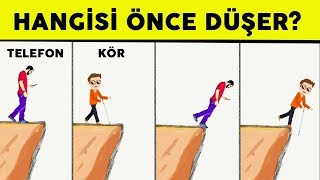 IQ Seviyenizi Yükseltecek Eğlenceli Ve Zorlu En İyi 14 Zeka Sorusu [upl. by Garretson298]