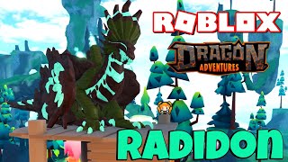 ROBLOX DRAGON ADVENTURES Getting Gifted a RADIDON Rare Wasteland  Golden Drake with Mutations [upl. by Aenehs787]