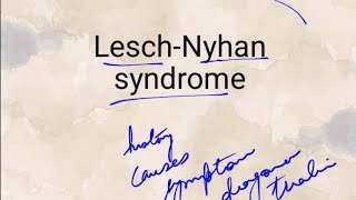 Lesch Nyhan Syndrome hgprt gout biochemistry bbcct113 ignouexam ignou [upl. by Ellenwahs]