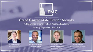 Grand Canyon State Election Security A Bipartisan Town Hall on Arizona Elections [upl. by Metsky324]