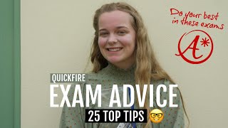 25 TOP EXAM TIPS in under 5 minutes  do your best in exams [upl. by Salman]