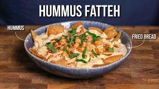 Hummus but make it a main  Hummus Fatteh [upl. by Aihsiyt]