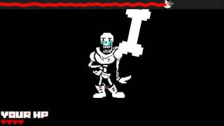 Clickertale 2  Papyrus Boss fight [upl. by Bardo]