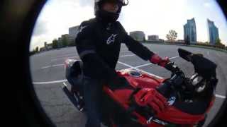 Learn to ride a motorcycle ninja 250 in 20 min [upl. by Leamse]