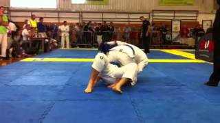 Graeme finneran first fight at nottingham bjj open 2012 [upl. by Hgielsel767]