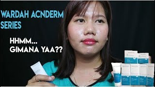 REVIEW JUJUR PRODUK WARDAH ACNEDERM SERIES [upl. by Lin]