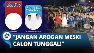 WADUH Paslon Tunggal KALAH TOTAL dari Kotak Kosong di Pangkal Pinang Tamparan untuk Elite Politik [upl. by Ennoitna]