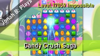 Candy Crush Saga Level 17859 Impossible Cant complete this level [upl. by Sitruc]