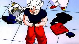 Gohan with Piccolos Outfit HD DBZ  Gohan changes Outfit [upl. by Scevo]