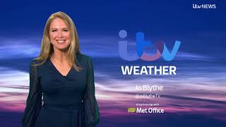 Jo Blythe ITV Weather 25th April 2024 [upl. by Aneelas]