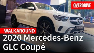 2020 MercedesBenz GLC Coupé review  Walkaround  OVERDRIVE [upl. by Aerdnu]