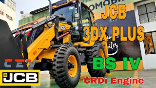 JCB 3DX Plus 2021  CEV Stage IV  Backhoe Loader  CRDi Engine [upl. by Heddie]