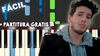 Sebastián Yatra Devuélveme El Corazón Piano Tutorial Notas Musicales Midi Karaoke Cover [upl. by Ken]