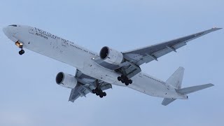 WINTER LANDINGS in Moscow Sheremetyevo Airport UUEESVO part 5  Plane Spotting 2024 [upl. by Ayatnwahs]