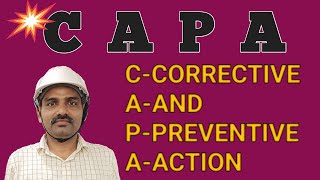 CAPA  Corrective and preventive action  what is CAPA [upl. by Tsirhc447]