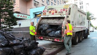 DSNY  New Yorks Garbage Trucks [upl. by Suoicserp]