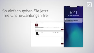 3D Secure  Sicher online einkaufen mit Ihrer Deutsche Bank Karte [upl. by Pearlman305]