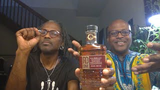 RD One Straight Bourbon finished with French Oak KY101 proof review on 4Bs [upl. by Adnema]