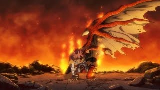 Natsu takes his Dragon form for first time  Natsu vs Animus Full Fight  Fairy Tail Dragon Cry [upl. by Darum]