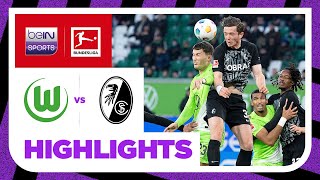 Wolfsburg v SC Freiburg  Bundesliga 2324 Match Highlights [upl. by Sucitivel]