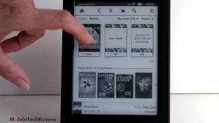 Amazon Kindle Paperwhite Review [upl. by Nonnarb360]