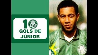 10 Gols de JÚNIOR Palmeiras [upl. by Arondel]