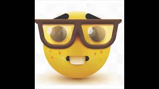 Nerd Face Emoji Emote Meme [upl. by Iur]