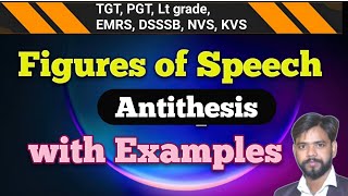 Antithesis Figure of speech  figures of speechAntithesis examplestgtpgtKVSgicEMRS [upl. by Nelluc]