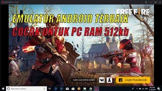 EMULATOR ANDROID TERBAIK UNTUK PC RAM 512kb  KOPLAYER [upl. by Lilhak]