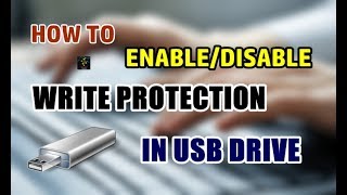 How To Enable Write Protection In A USB drive [upl. by Siegler]