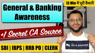 🤩Secret Source of Current Affairs Static News GA for SBI PO IBPS PO RRB PO GK for Bank Exam [upl. by Fedirko]