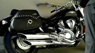 Suzuki Intruder M1800RZ 2011 mit kurzem Auspuff  VZR 1800  schönerer Sound [upl. by Chuah]