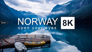 Norway in 8K ULTRA HD HDR  Most peaceful Country in the World 60 FPS [upl. by Natalee546]