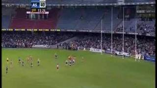 EJ Whitten Legends Game 2007  Strauchanies goal [upl. by Tamarah]