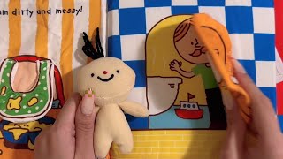 💸Toy asmr💸 Fabric book📚ASMR 헝겊책 [upl. by Fineman]