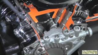 Harley Davidson Twin Cam Screamin Eagle 110 Engine [upl. by Naihtniroc589]