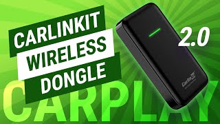 CarLinkit 20 2nd Generation Wireless Apple CarPlay Dongle Install and Walkthrough [upl. by Yanrahc]