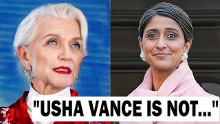 Maye Musk Reveals Secrets About Usha Vance As 2nd Lady Of USA And Its Shocking [upl. by Adolphe152]