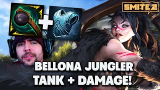 Testem essa build na BELLONA JUNGLER Bate e tanka DEMAIS▸ SMITE 2 Ranked Conquista [upl. by Jordan]