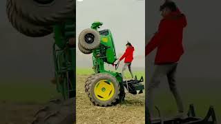 John Deere 5050d 🛩4×4 जिसमे 26 No Mostar tyer😯lage huye haiytstudio shortviral [upl. by Ahsened845]