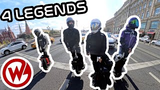 BEGODE ONLY fans  EUC speedy group ride [upl. by Eceer]