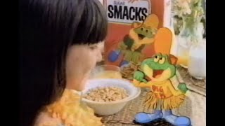 Kelloggs Sugar Smacks Dig Em Cereal Commercial Hawaii  1983 [upl. by Greggs]