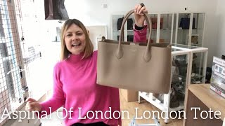 Aspinal Of London London Tote Bag Review [upl. by Lorianne]