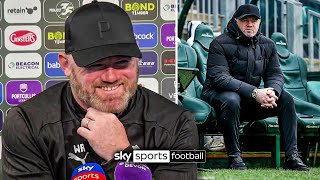 Wayne Rooneys FIRST press conference as Plymouth Argyle manager 🟢⚪ [upl. by Zipah]